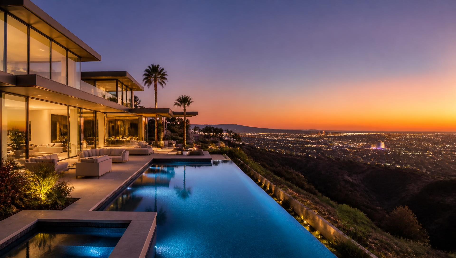Aerial view of Irvine, California